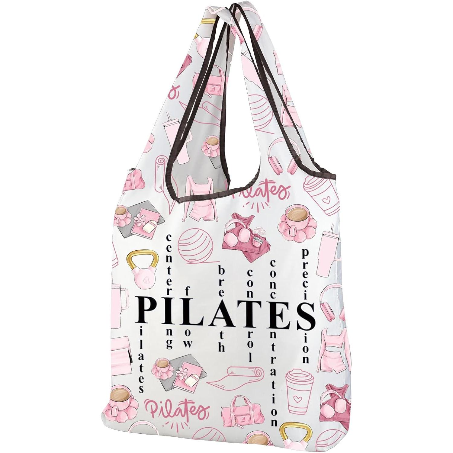 Pilates Yoga Instructor - Розовая сумка-тоут для пилатеса, подарки для