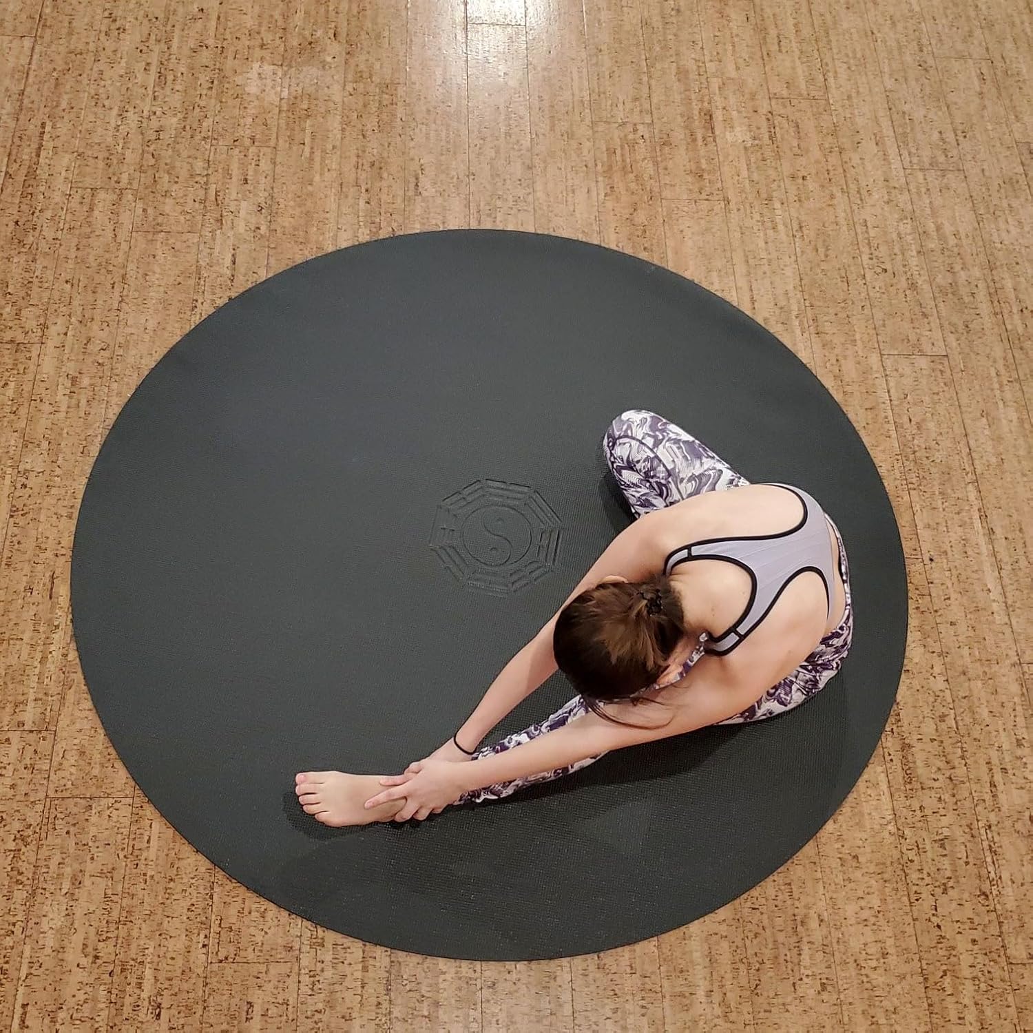 Большой круглый коврик для йог – обзор и цена Pilates Yoga And Tai Chi