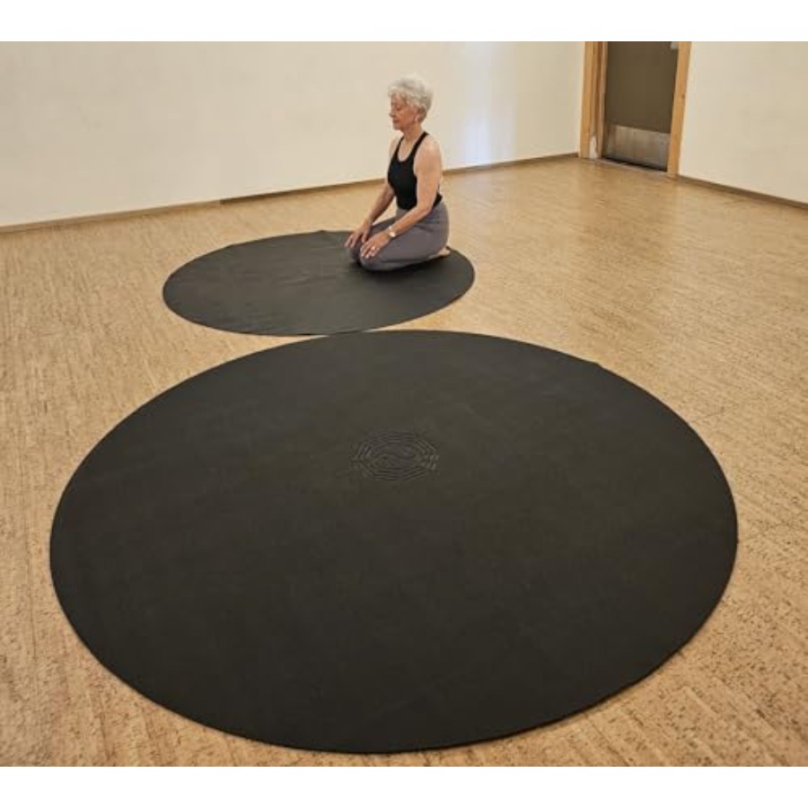 Круглый коврик для йоги 72x6 ф – обзор и цена Pilates Yoga And Tai Chi