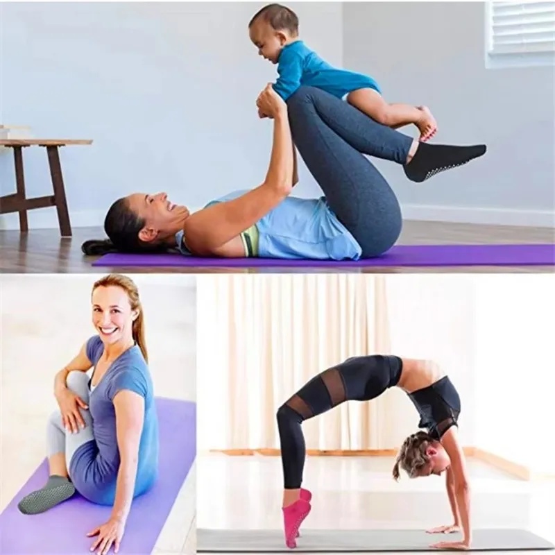 1–5 пар противоскользящих носк – обзор и цена Youtube Yoga Pilates